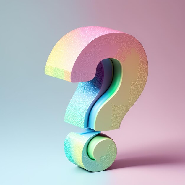 colorful colorful pastel colored question mark 771335 48458